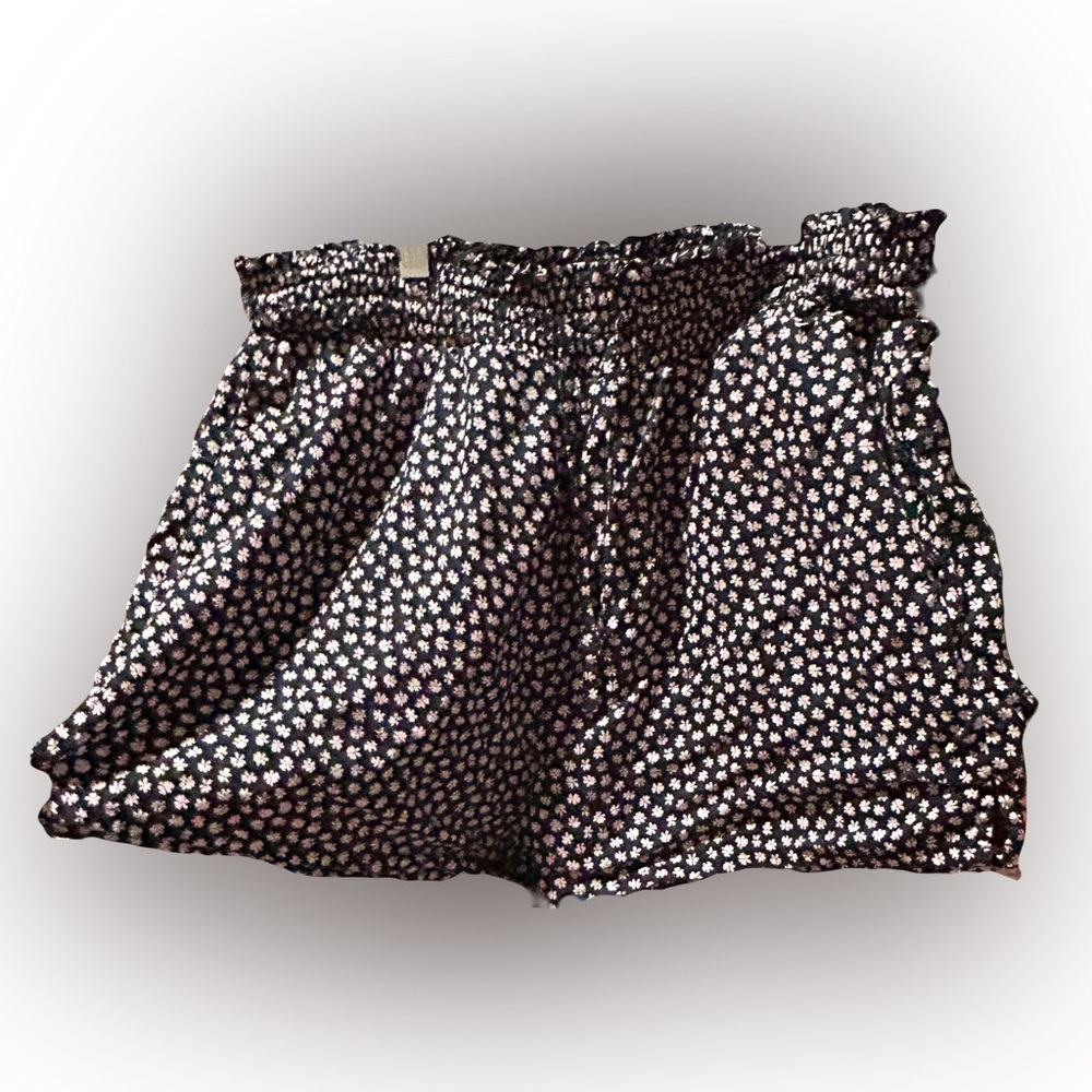 High rise soft shorts floral print M/L